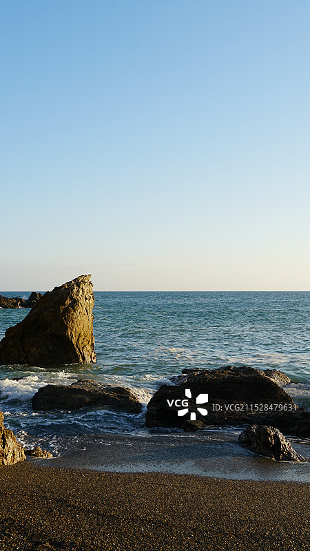 太平洋沿岸 日本爱知县三河渥美半岛恋路海浜图片素材