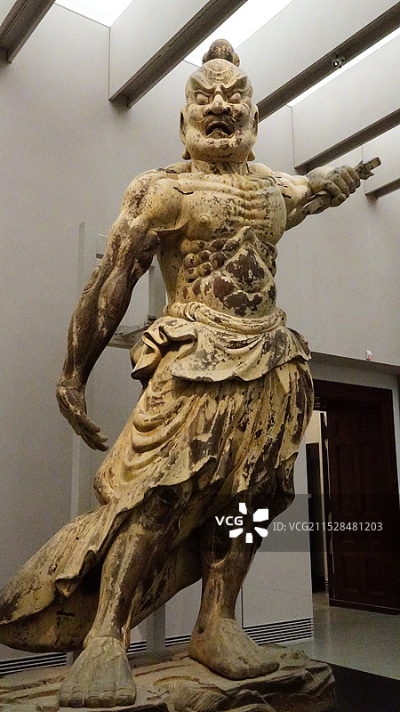 金刚力士雕像 奈良国立博物馆图片素材