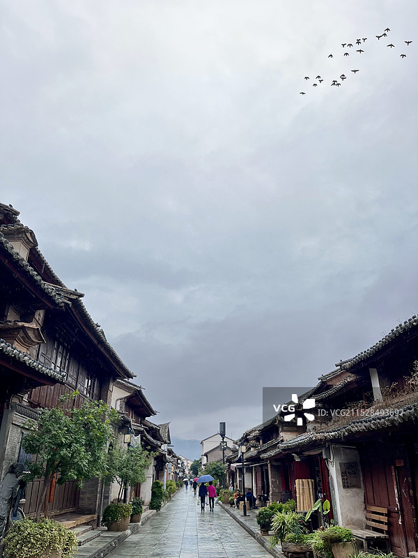 大理巍山古城一巍宝山旅游区图片素材