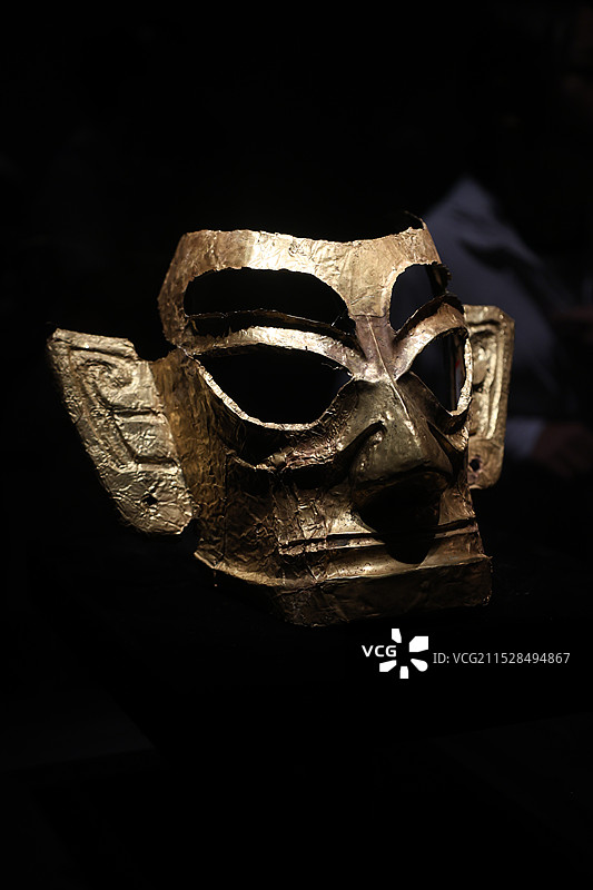 黄金面具图片素材