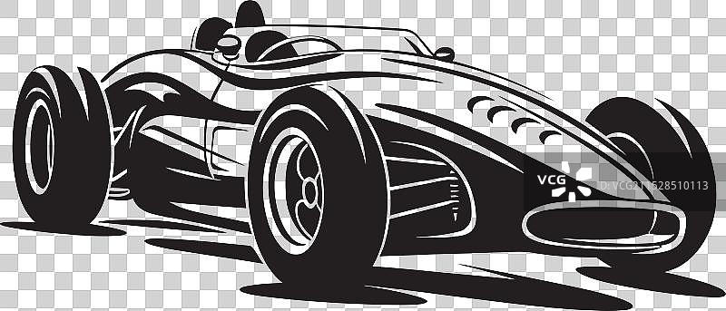 赛车旋律一级方程式标志徽章图片素材