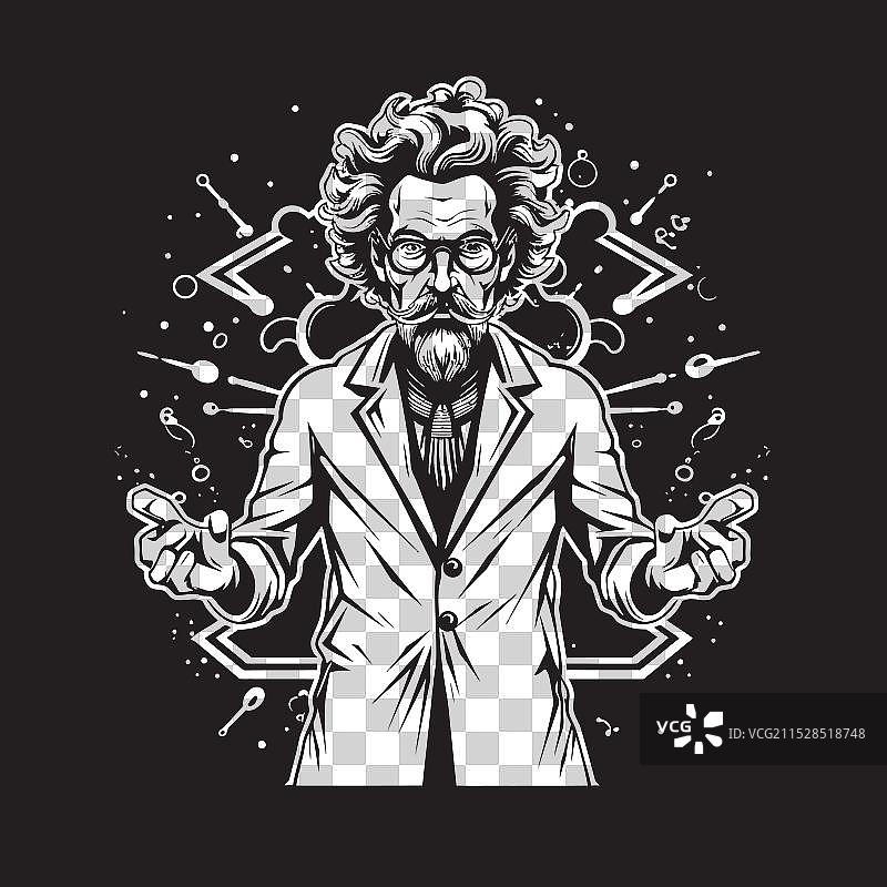 生物危害准将标志，适合疯狂科学家使用图片素材