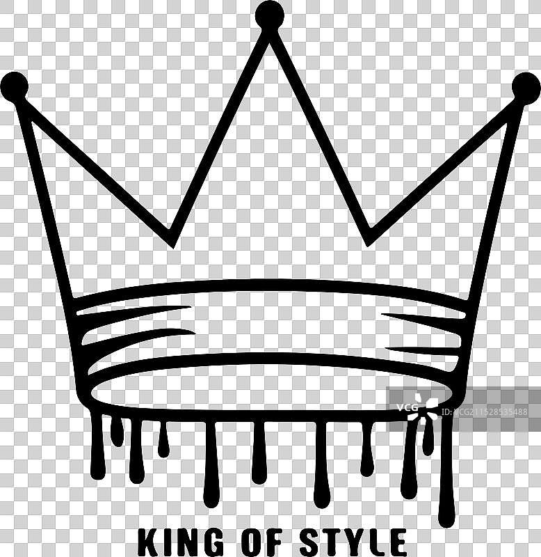 风格之王的皇冠设计图片素材