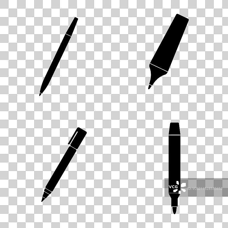 简单的标记图标图片素材