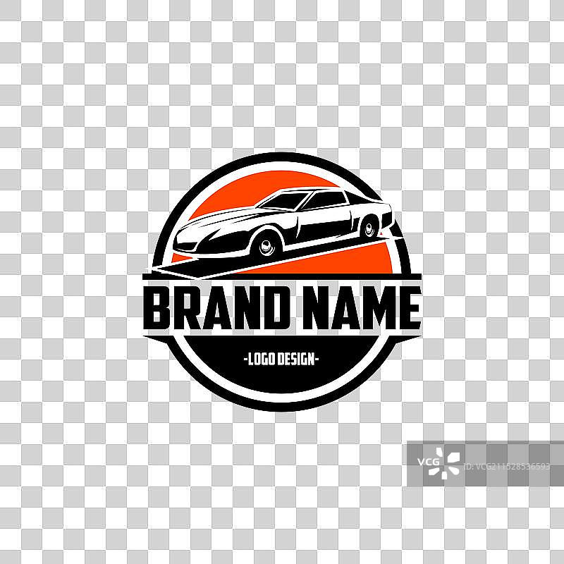 1977年复古庞蒂克，适用于标志和徽章图片素材