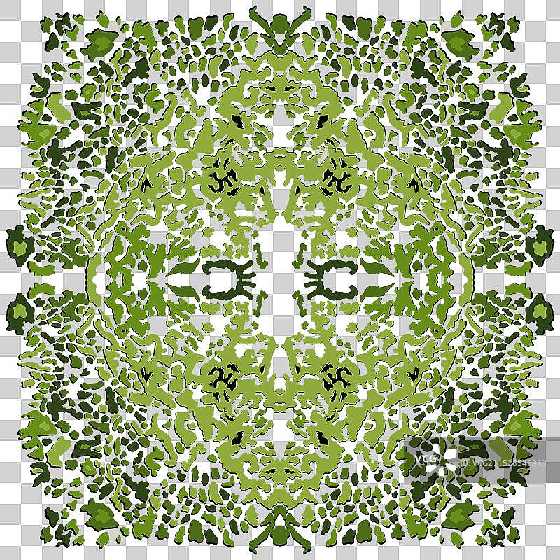 装饰元素 - 方形瓷砖图案图片素材