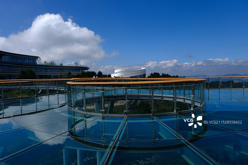 中国山西省晋城市临川县古郊乡 中国南太行 王莽岭景区，小太行，路漫漫，玻璃观景台，王莽岭游客中心，图片素材