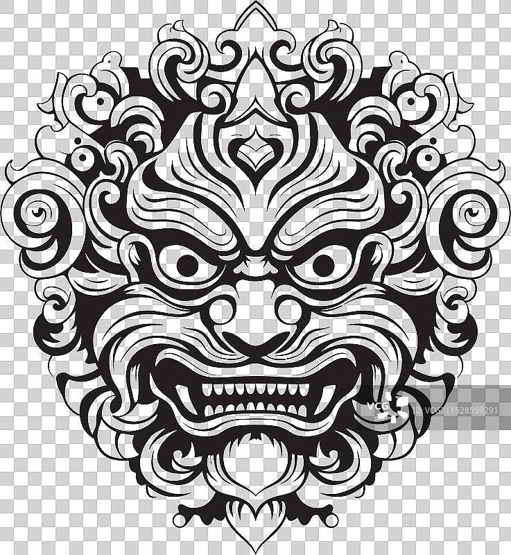 传统华丽的博荣细节图标设计图片素材