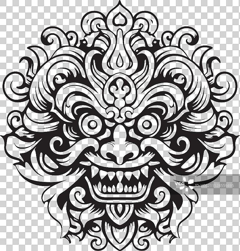 神秘的博荣精华徽章设计文化图片素材