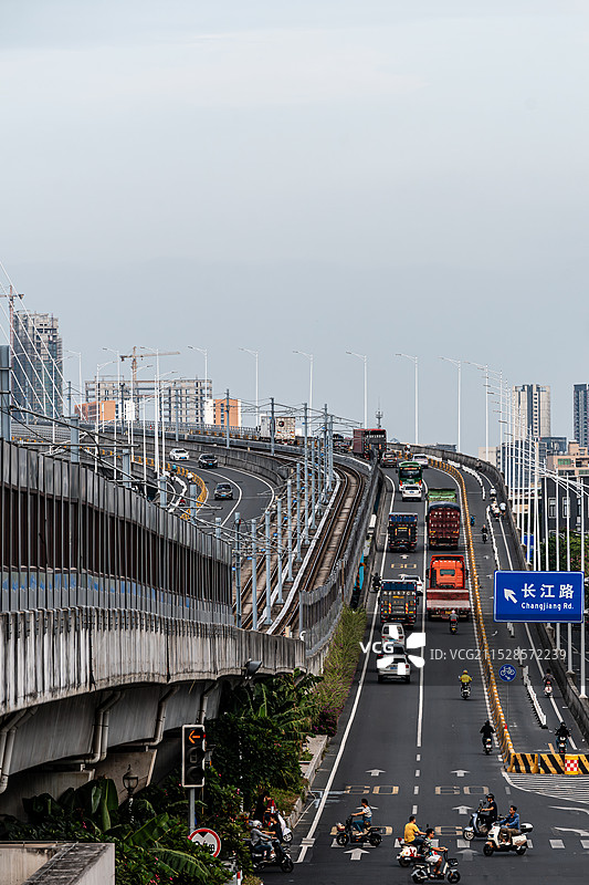 广州佛山高架图片素材
