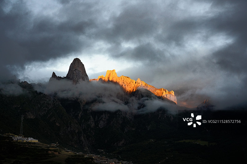 扎尕那图片素材