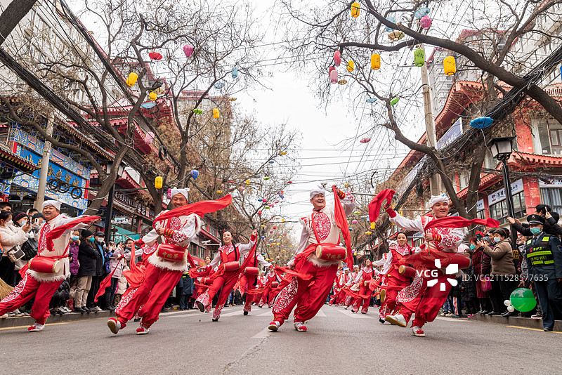 安塞腰鼓庆丰年图片素材