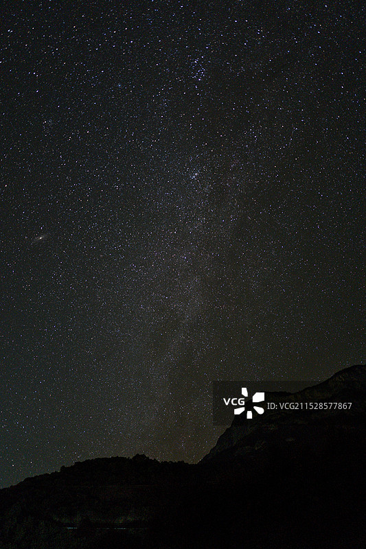 泸沽湖的夜图片素材
