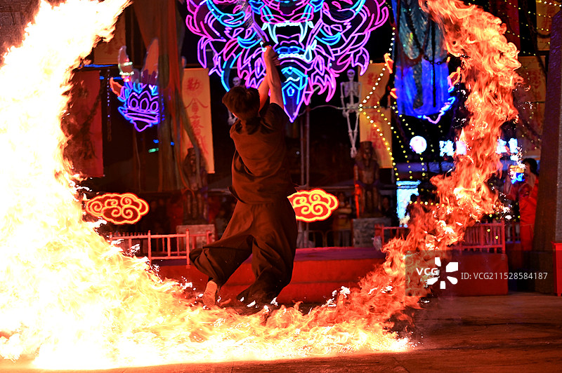 非遗火舞图片素材