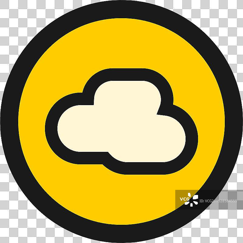 云朵上的金币图片素材