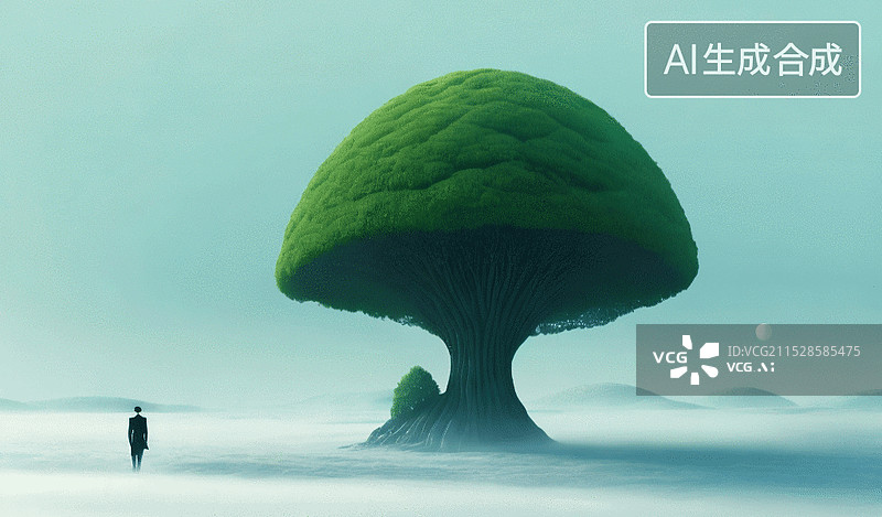 【AI数字艺术】奇幻森林之旅图片素材