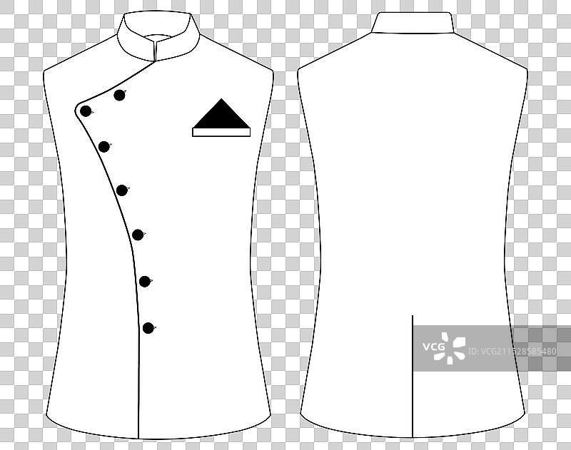 男士深红色尼赫鲁夹克，长袖款式图片素材