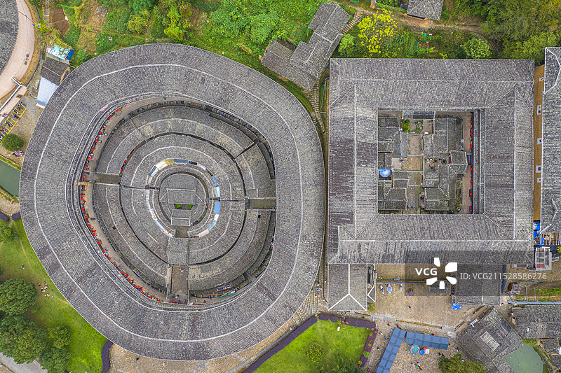 福建南靖土楼图片素材