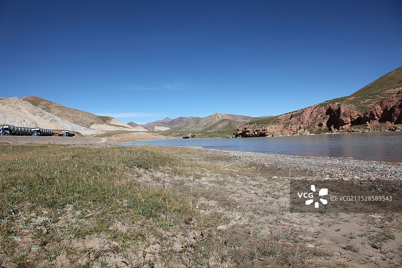 昆仑山口图片素材