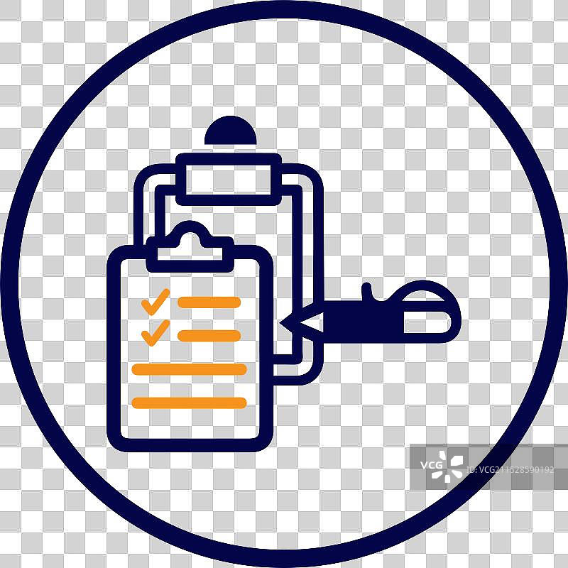 记事本勾选报告清单图标图片素材