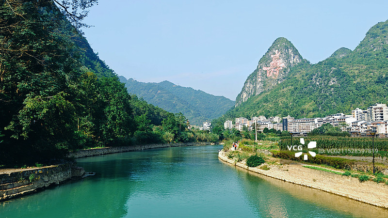 广西河池 巴马长寿村图片素材