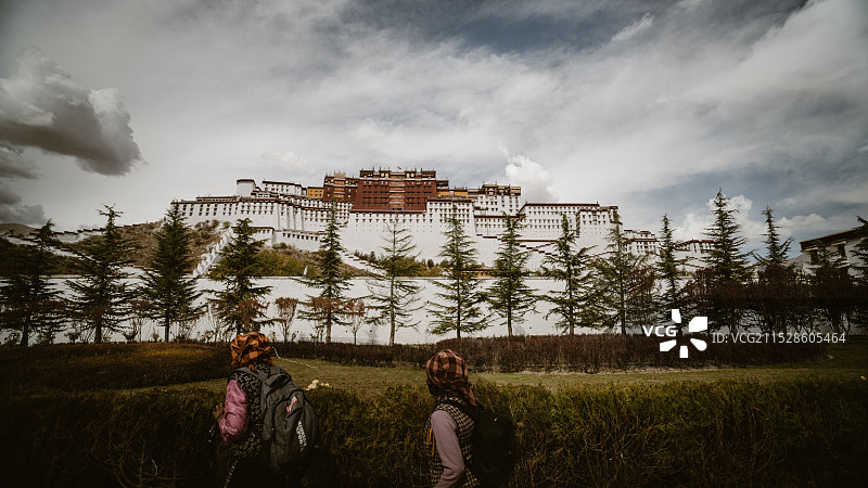 西藏布达拉宫图片素材