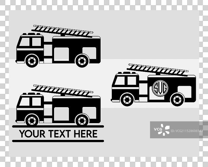 消防车 SVG 消防部门 消防车图片素材