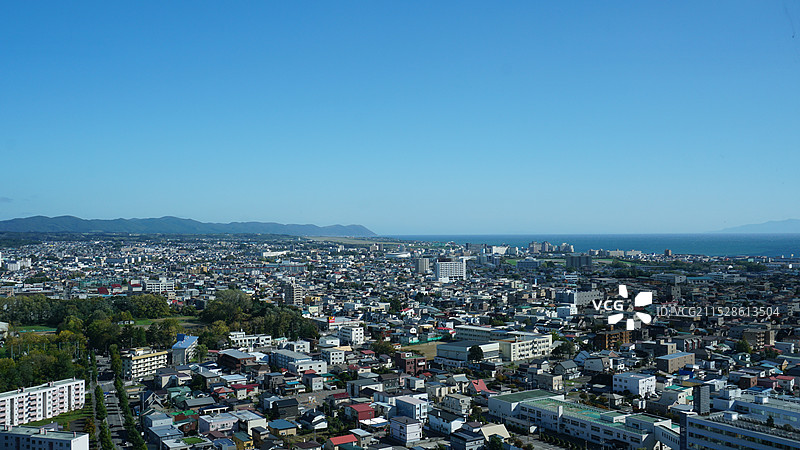 日本北海道函馆市 五棱郭 函馆山夜景图片素材