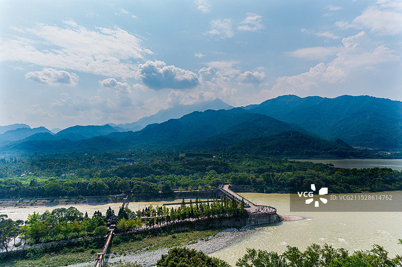 都江堰一日游图片素材