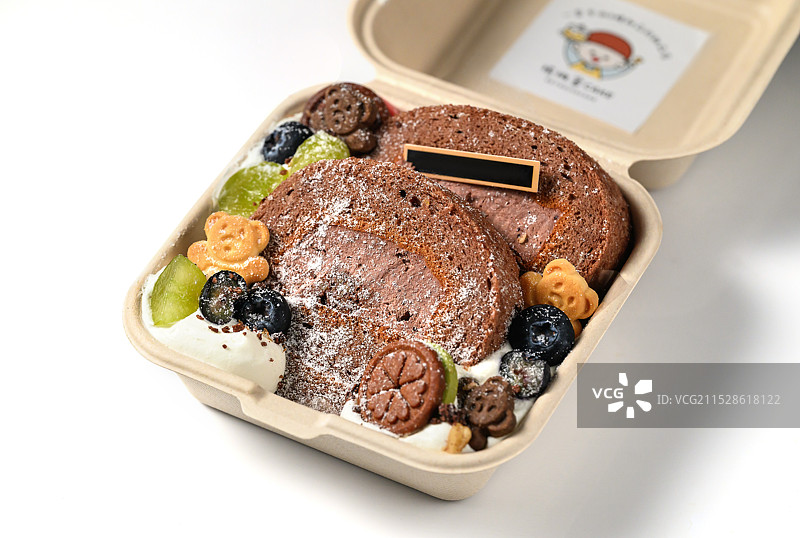 巧克力小饼干甜点图片素材