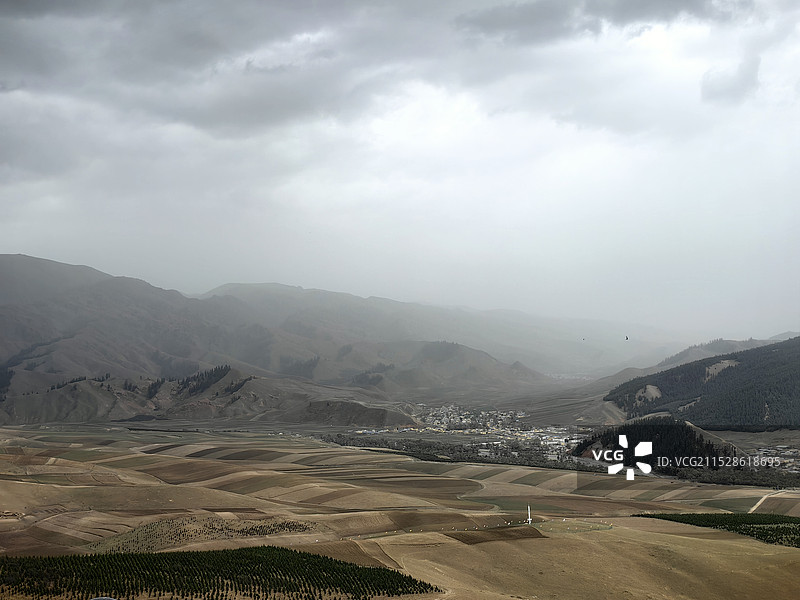 仙境祁连卓尔山丹霞风光图片素材