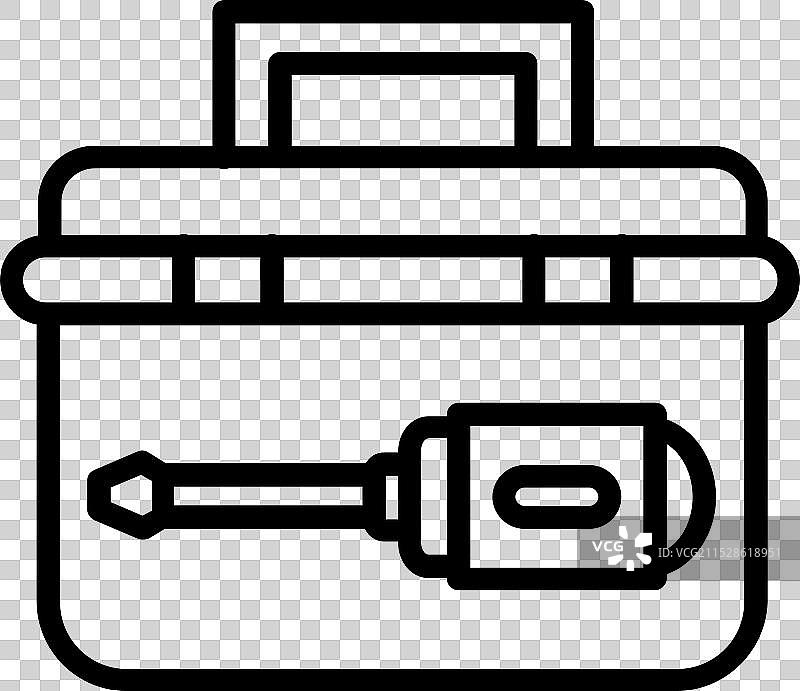 工具箱线条图标设计图片素材