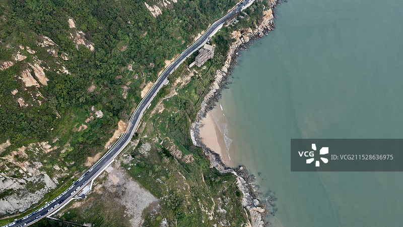 早晨的海湾图片素材