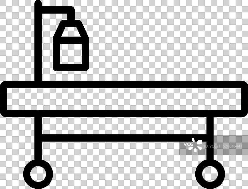 担架线条图标设计图片素材