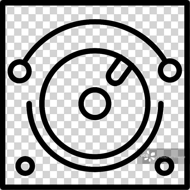 调光器线条图标设计图片素材