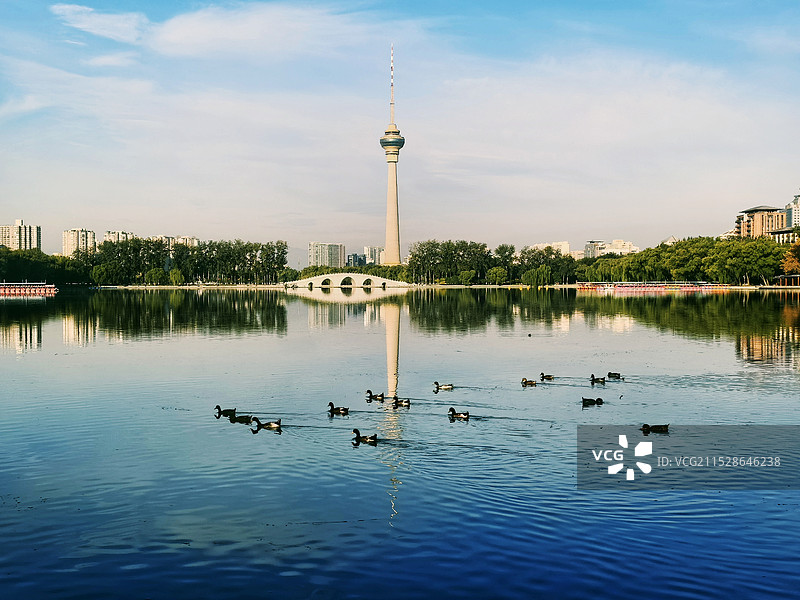 北京玉渊潭公园风光图片素材