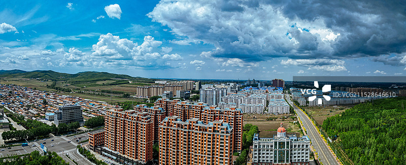 双鸭山市 市政广场 博物馆 广大厦 世纪大道 新城 尖山区图片素材