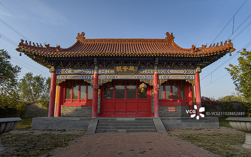 天津东丽区大宋娘娘庙图片素材