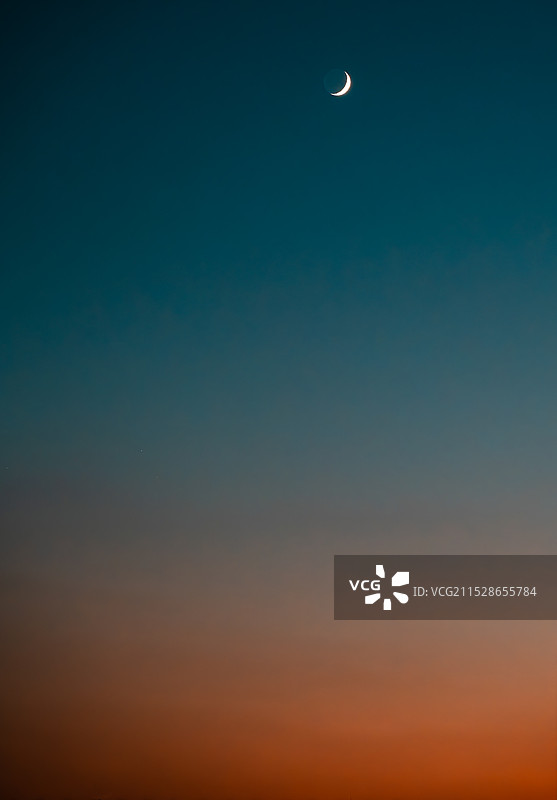 日月交替图片素材