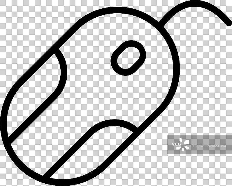 电脑鼠标线条图标设计图片素材