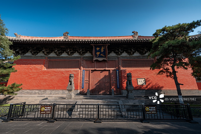 山西大同古城墙 夜景鼓楼钟楼善化寺图片素材