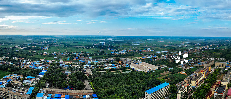 华州区 渭南市 潘陈村 华州公园 太平湖公园 华州商城 航拍图片素材