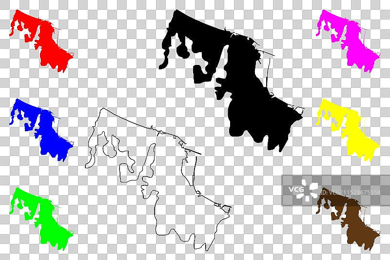 土耳其黑海地区的萨姆松市图片素材