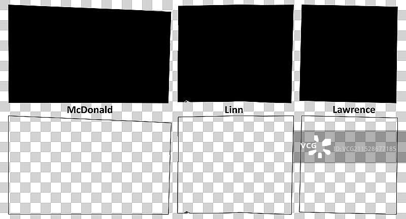 密苏里州劳伦斯县的麦当劳林图片素材