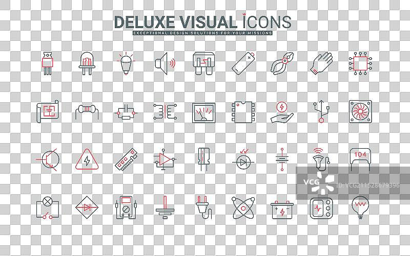 电子元件设备零件和图片素材