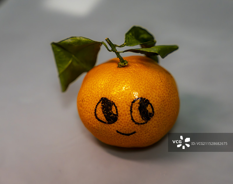 笑脸桔子图片素材