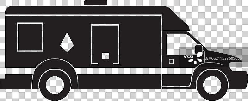 紧急救援：救护车的角色图片素材