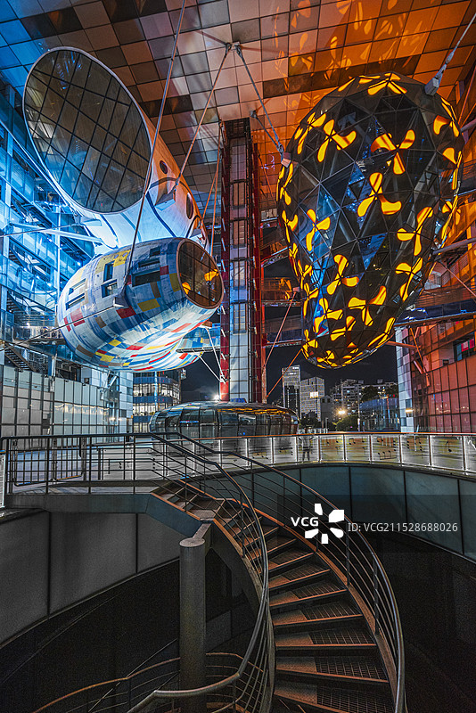 上海跳动的城市心脏图片素材