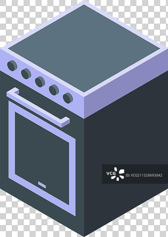 现代厨房的炉灶和烤箱用于烹饪食物图片素材