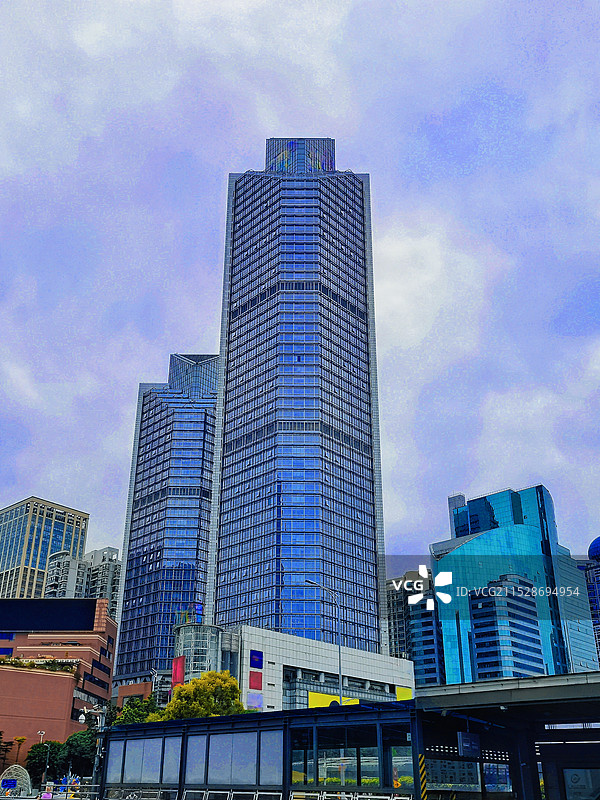 广州天河维多利广场图片素材